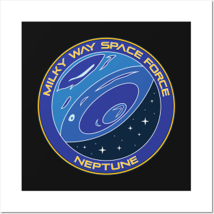 Milky Way Space Force - Neptune Posters and Art
